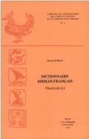 Cover for Dictionnaire birman-français. Fasc. 6.