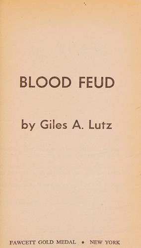 Cover for Blood feud