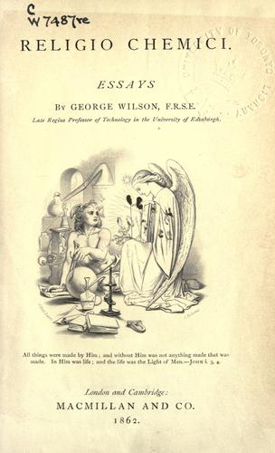 Cover for Religio Chemici