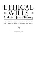 Cover for Ethical wills