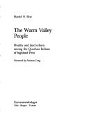 Cover for The Warm Valley People