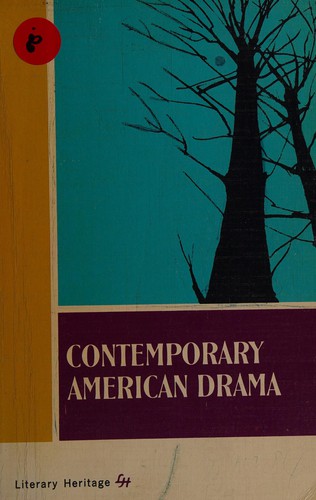 Cover for Contemporary American drama.