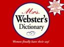 Cover for Mrs. Webster's Dictionary