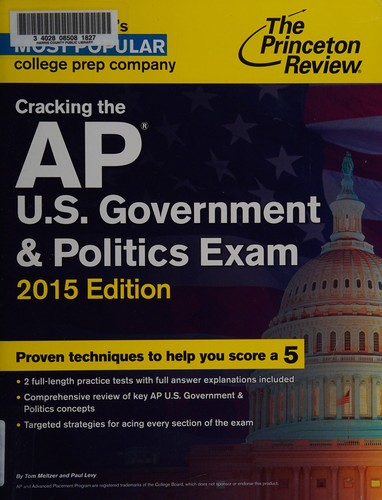 Cover for Cracking the AP U.S. government & politics exam