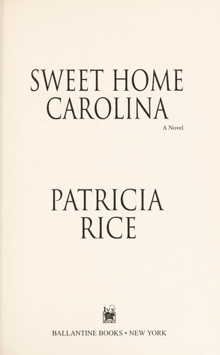 Cover for Sweet home Carolina