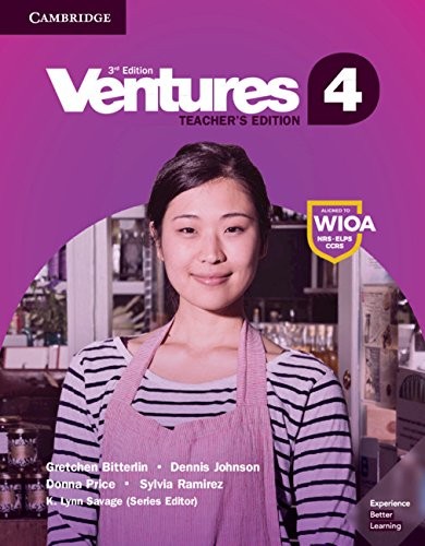Cover for Ventures Level 4 Teacher's Edition