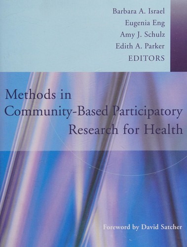 Cover for Methods in community-based participatory research for health
