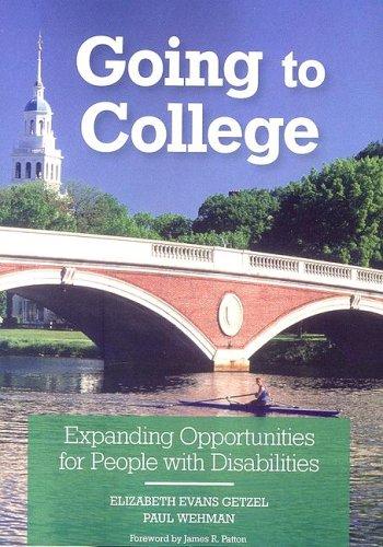 Cover for Going to college