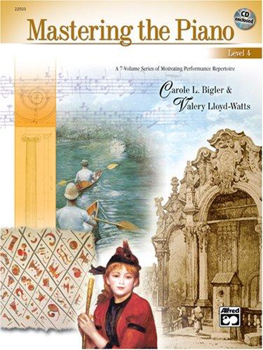 Cover for Mastering the Piano 4 (Alfred Masterwork Edition)
