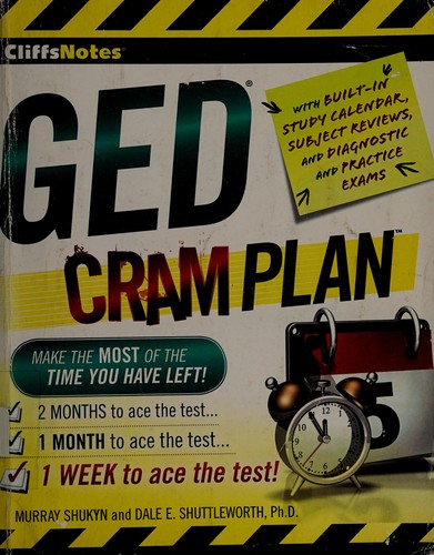 Cover for CliffNotes GED cram plan