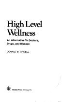 Cover for High level wellness