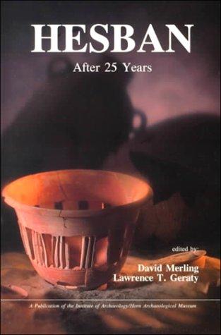 Cover for Hesban after 25 years