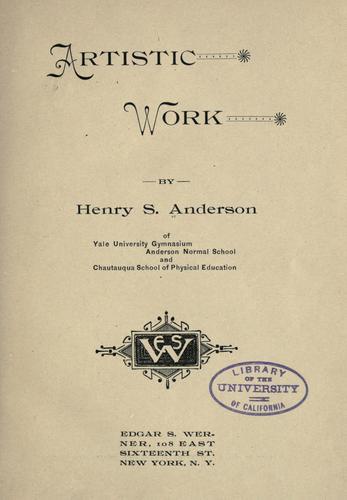 Cover for Artistic work.