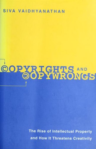 Cover for Copyrights and copywrongs