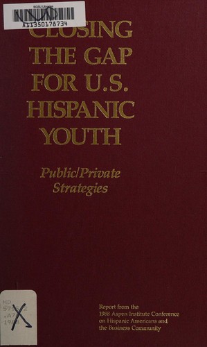 Cover for Closing the gap for U.S. Hispanic youth