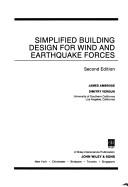 Cover for Simplified building design for wind and earthquake forces, 2nd edition.  by James Ambrose and Dimitry Vergun