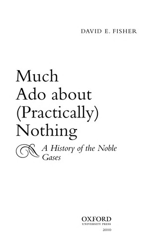 Cover for Much ado about (practically) nothing