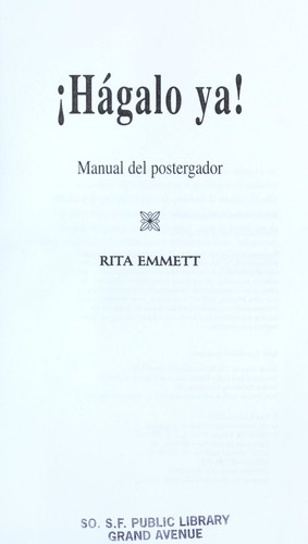 Cover for ¡hagalo Ya!