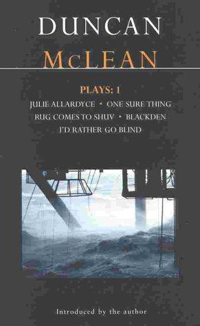 Cover for Duncan McLean Plays