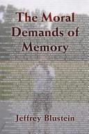 Cover for The Moral Demands of Memory