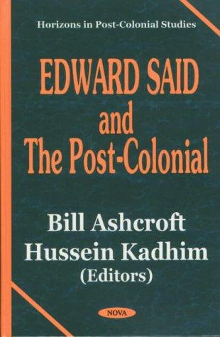 Cover for Edward Said and the Post-Colonial