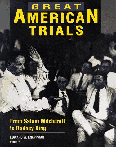 Cover for Great American Trials