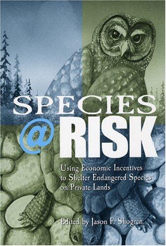 Cover for Species at Risk