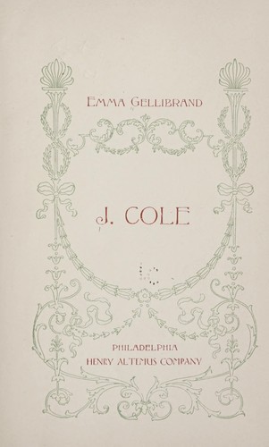 Cover for J. Cole