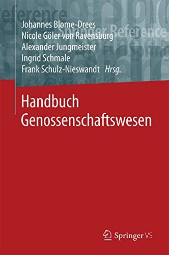 Cover for Handbuch Genossenschaftswesen