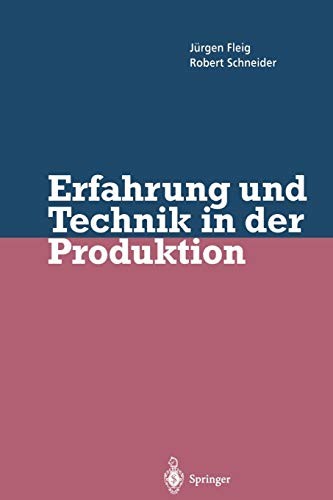 Cover for Erfahrung und Technik in der Produktion