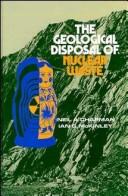 Cover for The geological disposal of nuclear waste