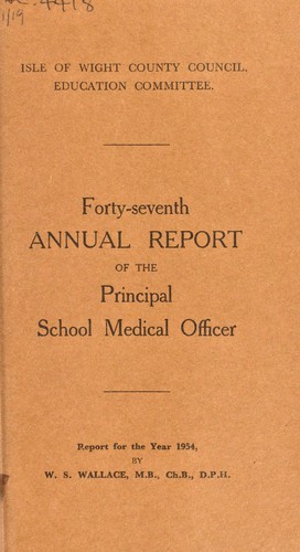 Cover for [Report 1954]