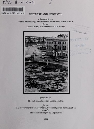 Cover for Redware and Redcoats