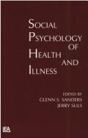 Cover for Social Psychology of Health and Illness (Environment and Health)