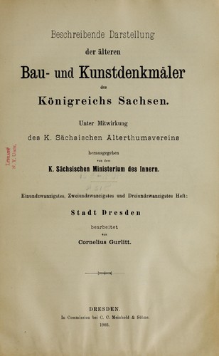Cover for Stadt Dresden