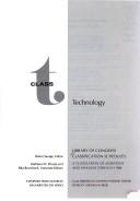 Cover for Library of Congress Classification Schedules a Cumulation of Additions and Changes Thru Technology 1986