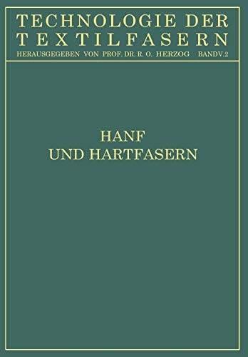 Cover for Hanf und Hartfasern