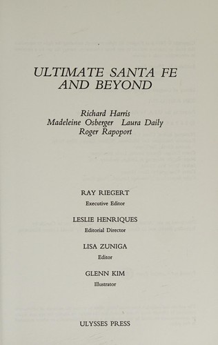 Cover for Ultimate Santa Fe and beyond