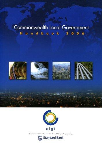 Cover for The Commonwealth Local Government Handbook 2006