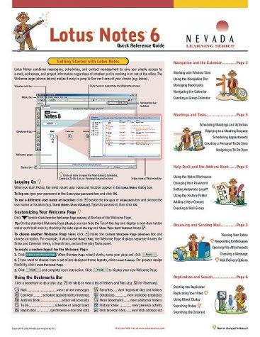 Cover for Lotus Notes 6