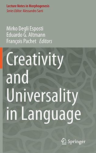 Cover for Creativity and Universality in Language