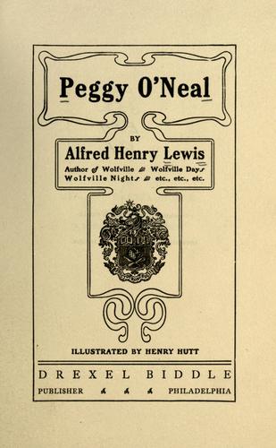 Cover for Peggy O'Neal