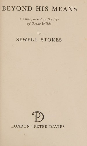 Cover for Beyond his means