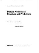 Cover for Dialysis membranes