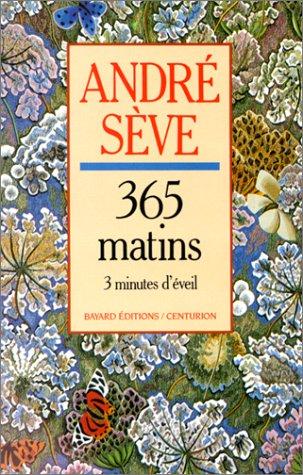 Cover for 365 matins, 3 minutes d'éveil