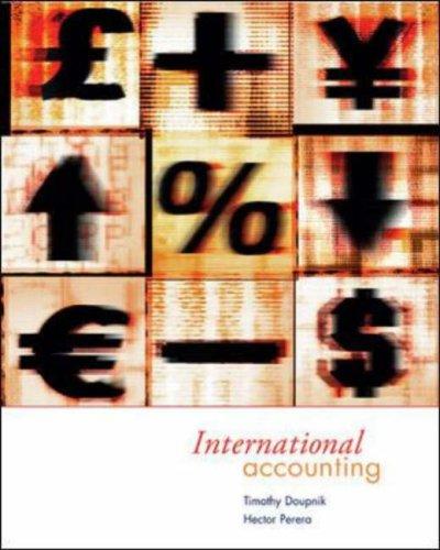 Cover for International Accounting