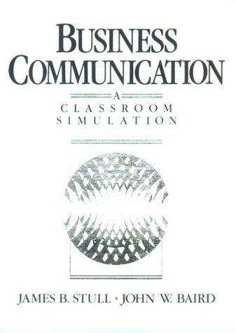 Cover for Business Communication
