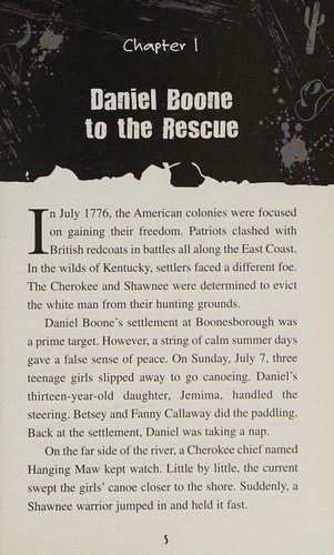 Cover for Daniel Boone