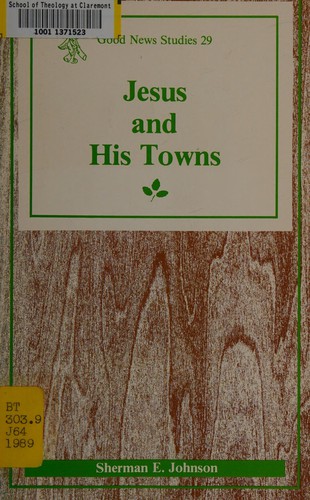 Cover for Jesus and his towns