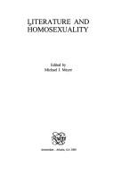 Cover for Literature And Homosexuality. (Rodopi Perspectives on Modern Literature)